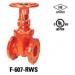 NIBCO F-607-RWS ࡷ  300PSI CWP Iron Body Gate Valves, UL listed